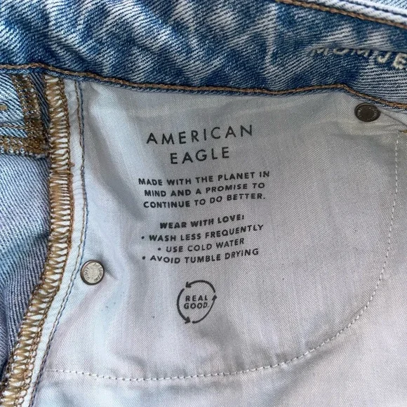 American Eagle Strigid Jeans – Size 16 Short – Light Wash - Picture 6 of 9